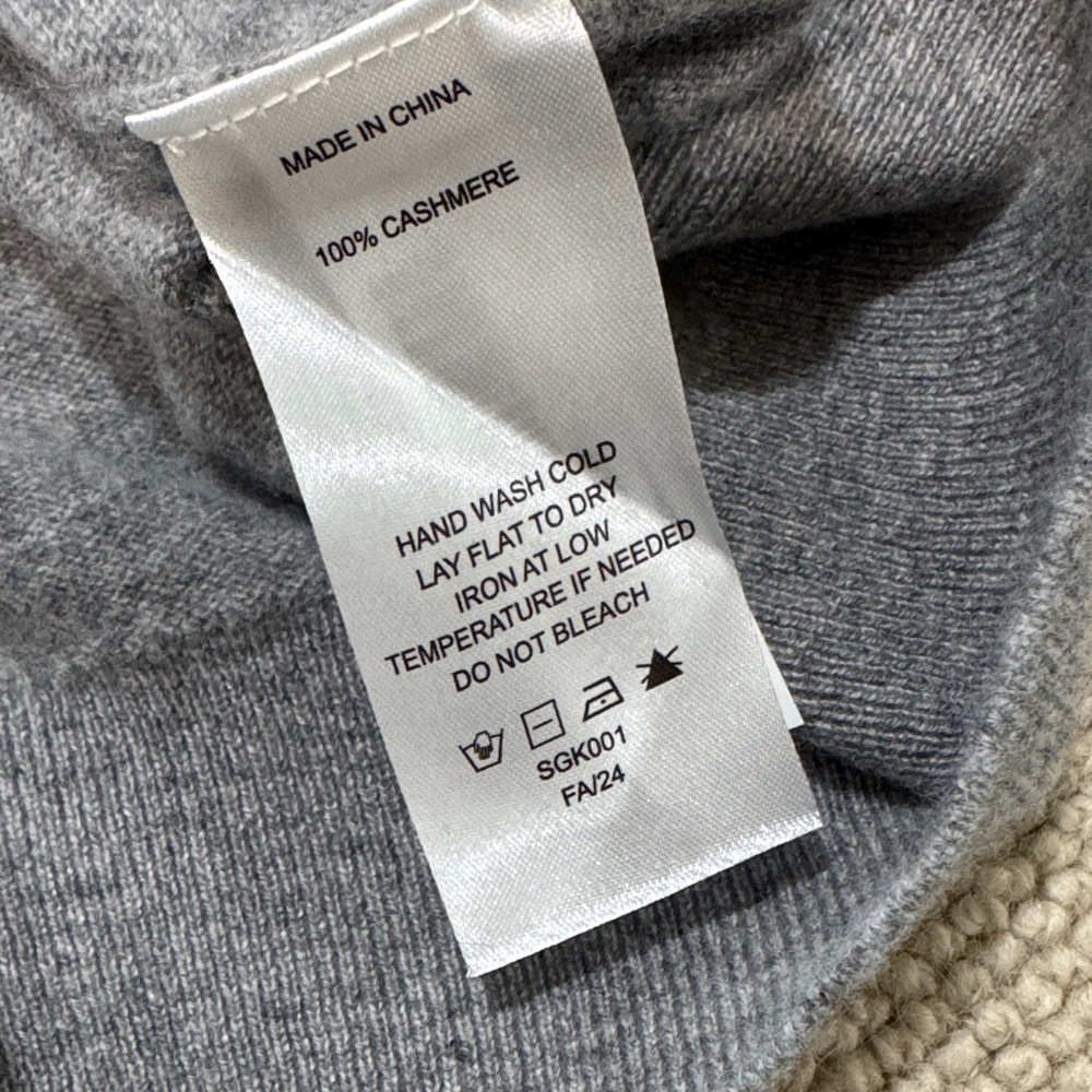 Quince Mongolian Cashmere Crewneck Sweater - Picture 3 of 4